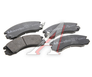 Изображение 1, MPH10 Колодки тормозные MITSUBISHI Outlander (03-) передние (4шт.) MANDO