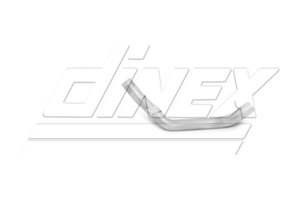 Изображение 2, 29244 Труба приемная глушителя IVECO с гофрой (нерж.) DINEX
