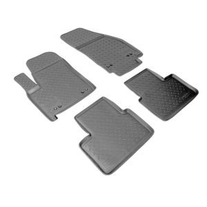Изображение 1, NPL-Po-63-52 Коврик салона OPEL Meriva (11-) полиуретан 4шт. NORPLAST