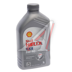 Изображение 1, 550070335 Масло моторное HELIX HX-8 5W40 A3/B4/SP синт.1л SHELL