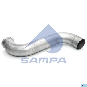 Изображение 2, 079.186 Труба глушителя RENAULT Premium SAMPA