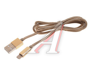 Изображение 1, LC88 Кабель iPhone (5-)/micro-USB 1м золотой LDNIO