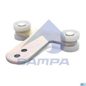 Изображение 1, 096.4079 Ролик SCHMITZ сдвижной крыши в сборе с кареткой SAMPA