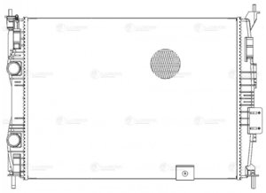 Изображение 4, LRc1401 Радиатор NISSAN Qashqai (07-) LUZAR