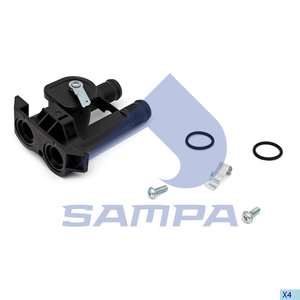 Изображение 2, 052.078 Кран RENAULT Premium отопителя SAMPA