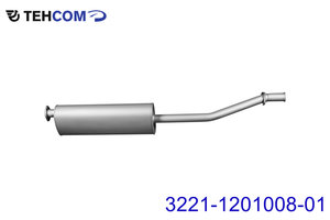 Изображение 1, 3221-1201008-01 Глушитель ГАЗ-3302 дв.Крайслер, УМЗ-4216 ЕВРО-3 ТЕХКОМ