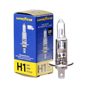 Изображение 1, GY011240 Лампа 24V H1 70W P14.5s GOODYEAR
