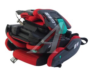 Изображение 7, HF02-EU/RED (У) Автокресло детское 15-45кг (II-III) 4-12лет красное складное Racing Red (Уценка: зацепы) HIFOLD