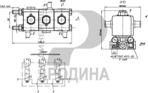 Изображение 2, БЭК 37.000-01 (12В) Блок ГАЗ, ЗИЛ электромагнитных клапанов (12V) РОДИНА