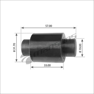 Изображение 1, MBP3013 Ролик SAF тормозной колодки (33x19x57мм) MANSONS