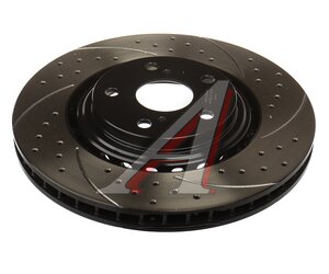 Изображение 2, BDF059 Диск тормозной TOYOTA Highlander (13-) передний перфорированный комплект TAYGA