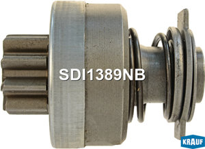Изображение 1, SDI1389NB Привод стартера ЯМЗ-534 AZF4137 (9 зуб.) (бендикс) KRAUF