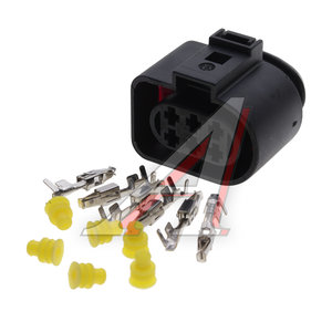 Изображение 1, 7743233 Разъем VW AUDI SEAT SKODA электрический (6-ти контактный) TE PARTS