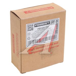 Изображение 4, FECOV-T31 Заглушка NISSAN X-Trail (07-) крюка буксировочного бампера переднего FEBEST