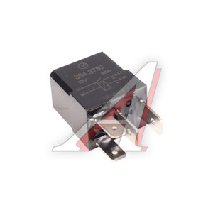 Изображение 1, 384.3787 Реле электромагнитное 12V 4-х контактное 35А замыкающее ЭНЕРГОМАШ