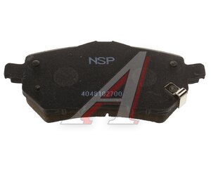 Изображение 3, NSPRS7N70 Колодки тормозные GEELY Coolray (24-) передние (керамика) (4шт.) NSP