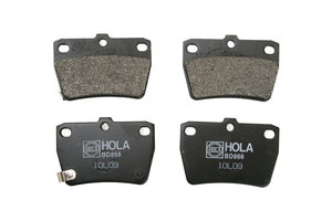 Изображение 3, BD866 Колодки тормозные TOYOTA Rav 4 (00-05) задние (4шт.) HOLA