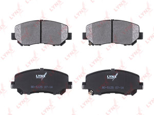Изображение 2, BD5125 Колодки тормозные MAZDA CX-5 (11-) передние (4шт.) LYNX