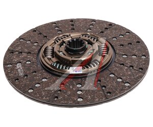Изображение 1, 1601200LE352XZ-MX Диск сцепления JAC N120 КАМАЗ Компас-12 MOVELEX