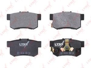 Изображение 1, BD3434 Колодки тормозные HONDA CR-V 2 задние (4шт.) LYNX
