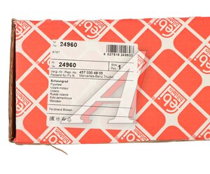 Изображение 10, 24960 Маховик КАМАЗ-5490 MERCEDES Axor d=430мм FEBI