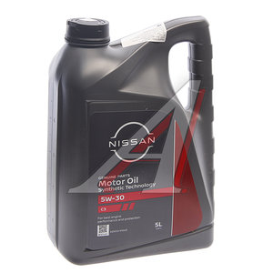 Изображение 1, KE900-91043 Масло моторное NISSAN 5W30 синт. ACEA C3 API SN/CF 5л