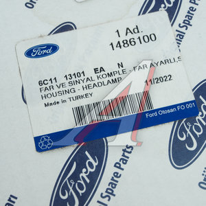 Изображение 3, 1486100 Фара FORD Transit (06-15) левая OE