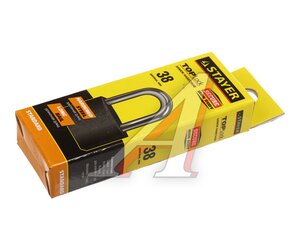 Изображение 3, 37160-38-1 Замок навесной 38мм удлиненная дужка STAYER