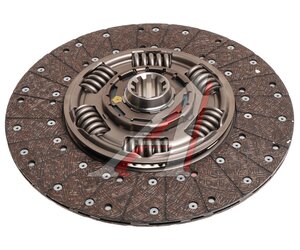 Изображение 1, WG9925160612/2 Диск сцепления SITRAK HOWO MOVELEX