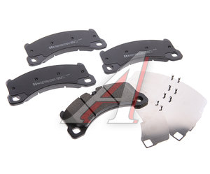 Изображение 2, 246851701 Колодки тормозные PORSCHE Cayenne (10-) передние (4шт.) ZIMMERMANN