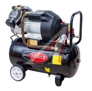 Изображение 1, RF-V30/50 Компрессор пневматический 220В 3.0кВт 8атм. 356л/мин. ресивер-50л ROCKFORCE