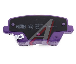 Изображение 5, PN0795 Колодки тормозные HYUNDAI i30 (17-) задние дисковые (4шт.) NIBK