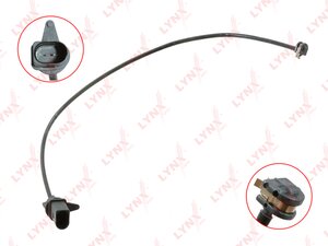 Изображение 1, BW1195 Датчик износа тормозных колодок VW Passat передний LYNX