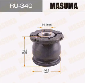 Изображение 2, RU-340 Сайлентблок HONDA Civic (00-05) кулака поворотного заднего нижний MASUMA