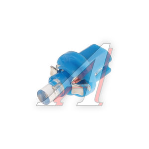 Изображение 1, 50212B Лампа светодиодная 12V T5 W2x4.6d бесцокольная Blue MEGAPOWER