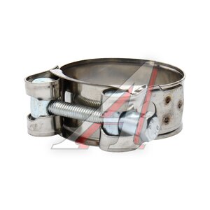 Изображение 2, W2-44-47-S Хомут силовой d=044-047 (45) нержавеющая сталь W2 TECHNIK