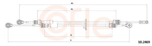 Изображение 1, 92102469 Трос КПП FORD Transit (06-) COFLE