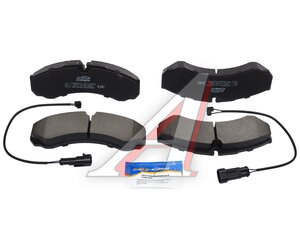 Изображение 1, KWBP0231 Колодки тормозные IVECO Daily передние (4шт.) KORWIN