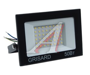 Изображение 1, GRE-004-0002 Светильник светодиодный 220V 50W 6500K черный GRISARD ELECTRIC