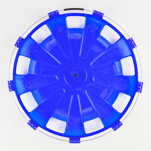 Изображение 2, МК-ПЛ-Р05 Колпак колеса R-22.5 заднего пластик (синий) Турбо ТТ