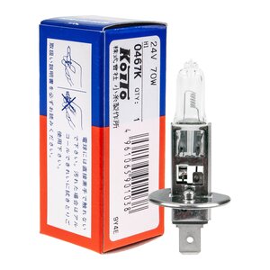 Изображение 1, KO-0467K Лампа 24V H1 70W P14.5s KOITO