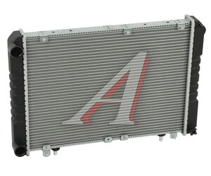 Изображение 1, 33027-1301010 Радиатор ГАЗ-3302 Бизнес алюминиевый 2-х рядный (паяный) ПРАМО