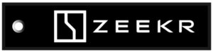 Изображение 1, BMV 087-03 Брелок "ZEEKR" ткань,  вышивка 13х3см MASHINOKOM
