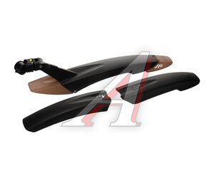 Изображение 2, XGNB-065 Крыло велосипедное 26"-29"пластик 2шт. MTB