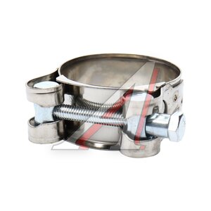 Изображение 2, W2-40-43-S Хомут силовой d=040-043 (42) нержавеющая сталь W2 TECHNIK
