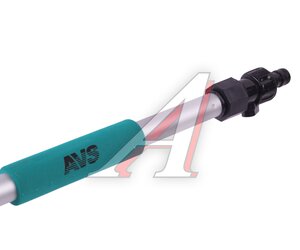 Изображение 4, A85344S Щетка для мойки автомобиля телескопическая 97-167см черно-бирюзовая AVS