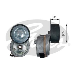 Изображение 6, T38694 Натяжитель приводного ремня MAN TGA дв.D2066, 2676 GATES