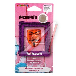 Изображение 1, IN-03 Ароматизатор подвесной мембранный (buble gum) Incognito FOUETTE