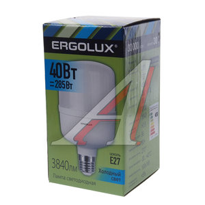 Изображение 3, LED-HW-40W-E27-4K Лампа светодиодная E27 T170 40W (320W) 220V холодный ERGOLUX