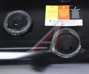 Изображение 4, BTB210BK-PO-EUR Бак топливный КАМАЗ 210л (530х650х690) п/об (одно отверстие) БАКОР